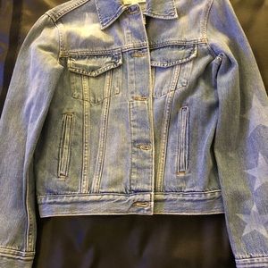 Frame Jean Jacket w/stars XS